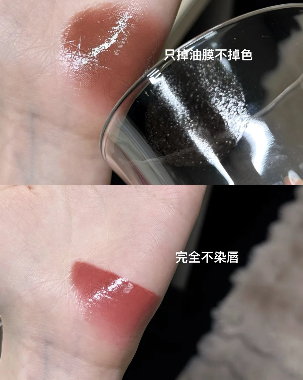 Зеркальная губная помада Uhue с водяным блеском твердая нюдовая глазурь для женщин