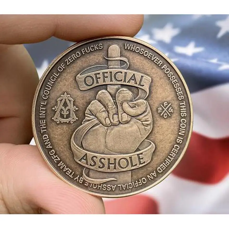 

Official Asshole Commemorative Coin Collection