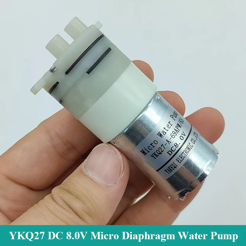 

DC 3V-8V Micro Water Pump Large Flow Small Mini 370 Diaphragm Self-priming Suction Water Pump DIY Dispenser Tea Table Pumping