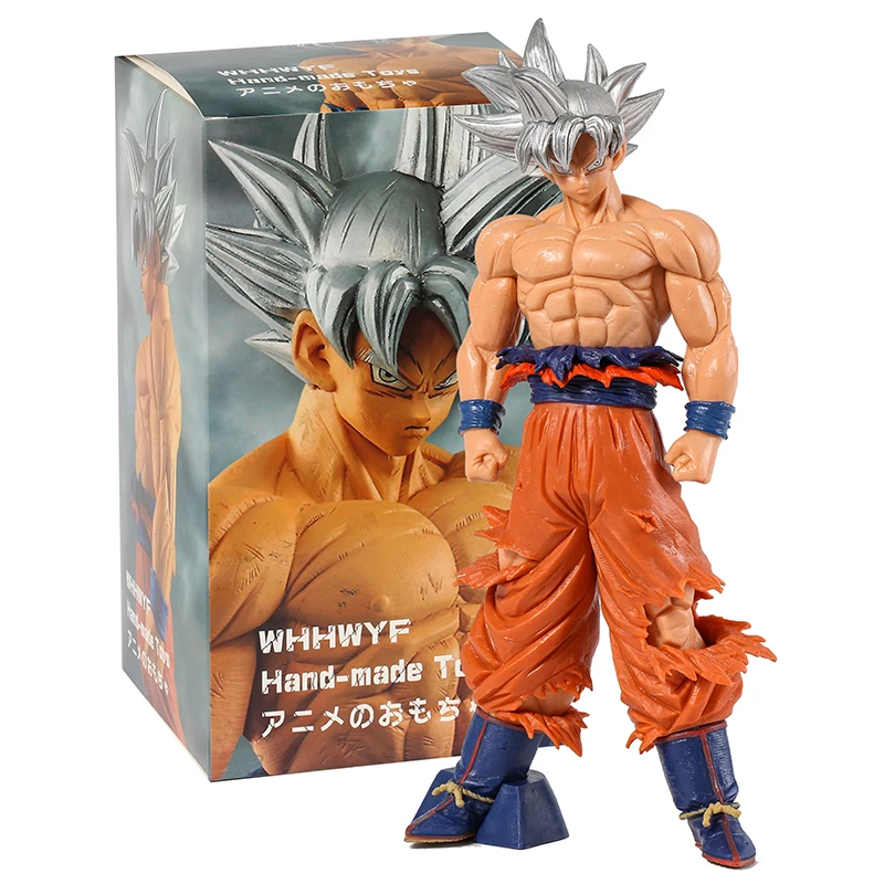 

Dragon Ball Super Grandista Resolution of Soldiers Son Goku Ultra Instinct Collectible Figure Model Doll Decoration Toy