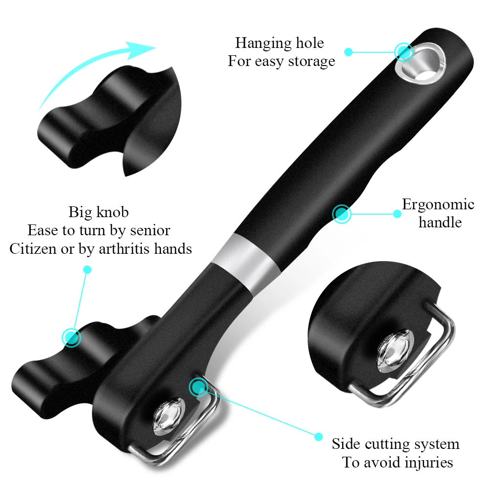 Консервный нож Кухонные инструменты Профессиональный ручной консервный из