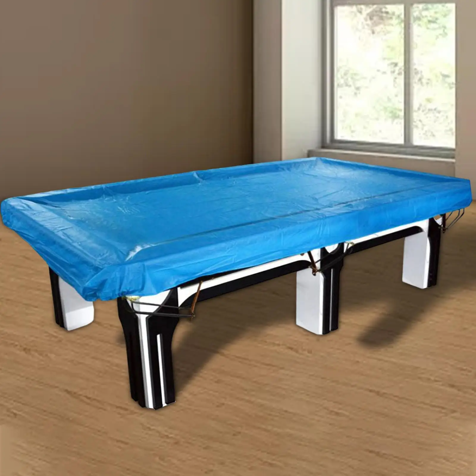 7/8/9/10/11ft Tennis Pool Table Cover Snooker with Drawstrin