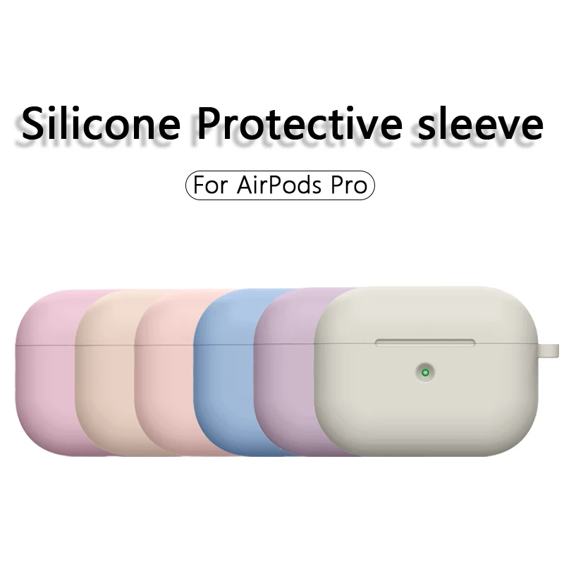 Новый силиконовый чехол для Apple AirPods Pro противоударный Чехол беспроводные Bluetooth