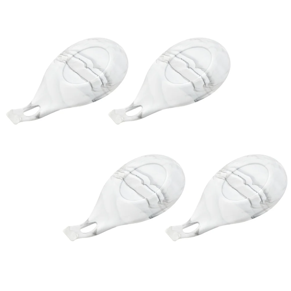 

4pcs Durable Silicone Spoon Storage Pads Spoon Holders Stands Kitchen Supplies