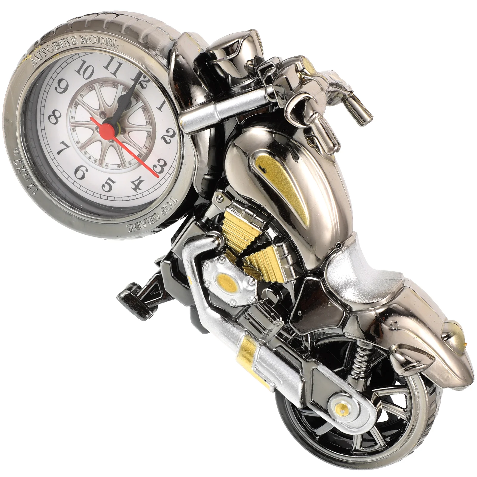 Motorcycle Model Kid Bookshelf Desktop Alarm Clock Bedside C