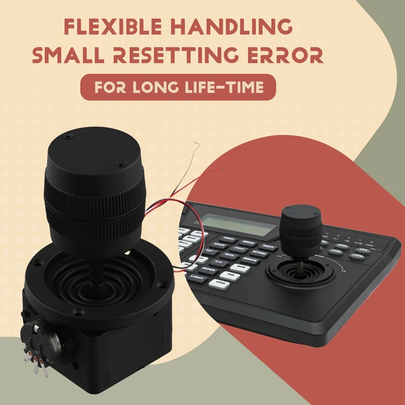 3-осевой джойстик-потенциометр ZY-D300B-R2 5K 3D Security Yuntai Control Ball Machine Клавиатура Монитор