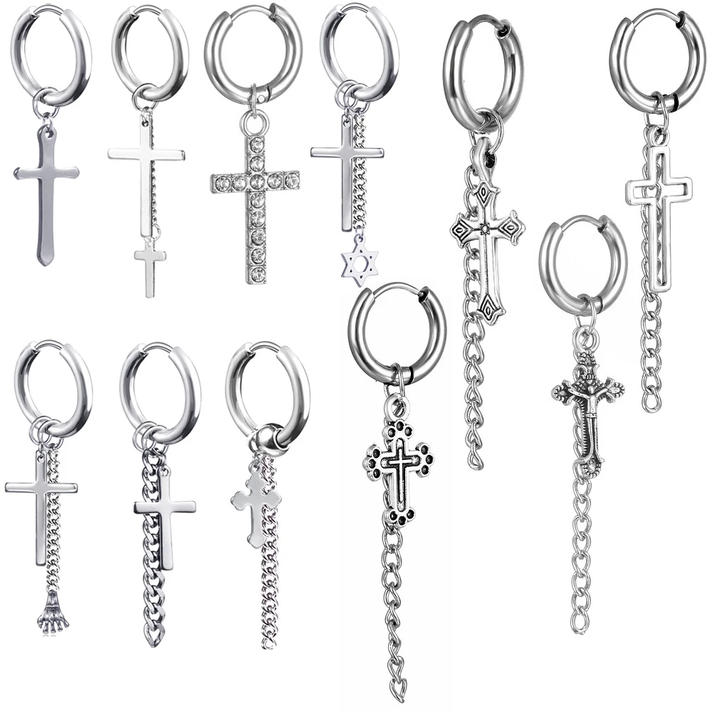 

Серьги-гвоздики из нержавеющей стали в стиле «стиле»