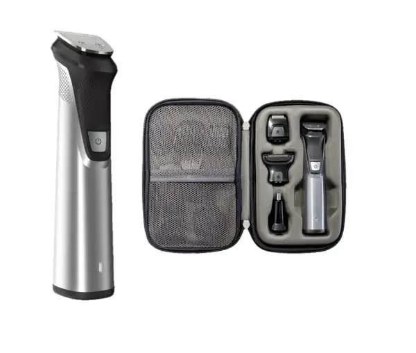 

Multigroom 9000, MG7770/49 beard trimmer and body - Oil-free grooming Beard trimmer for men Clippers Shaver for men Foil shaver