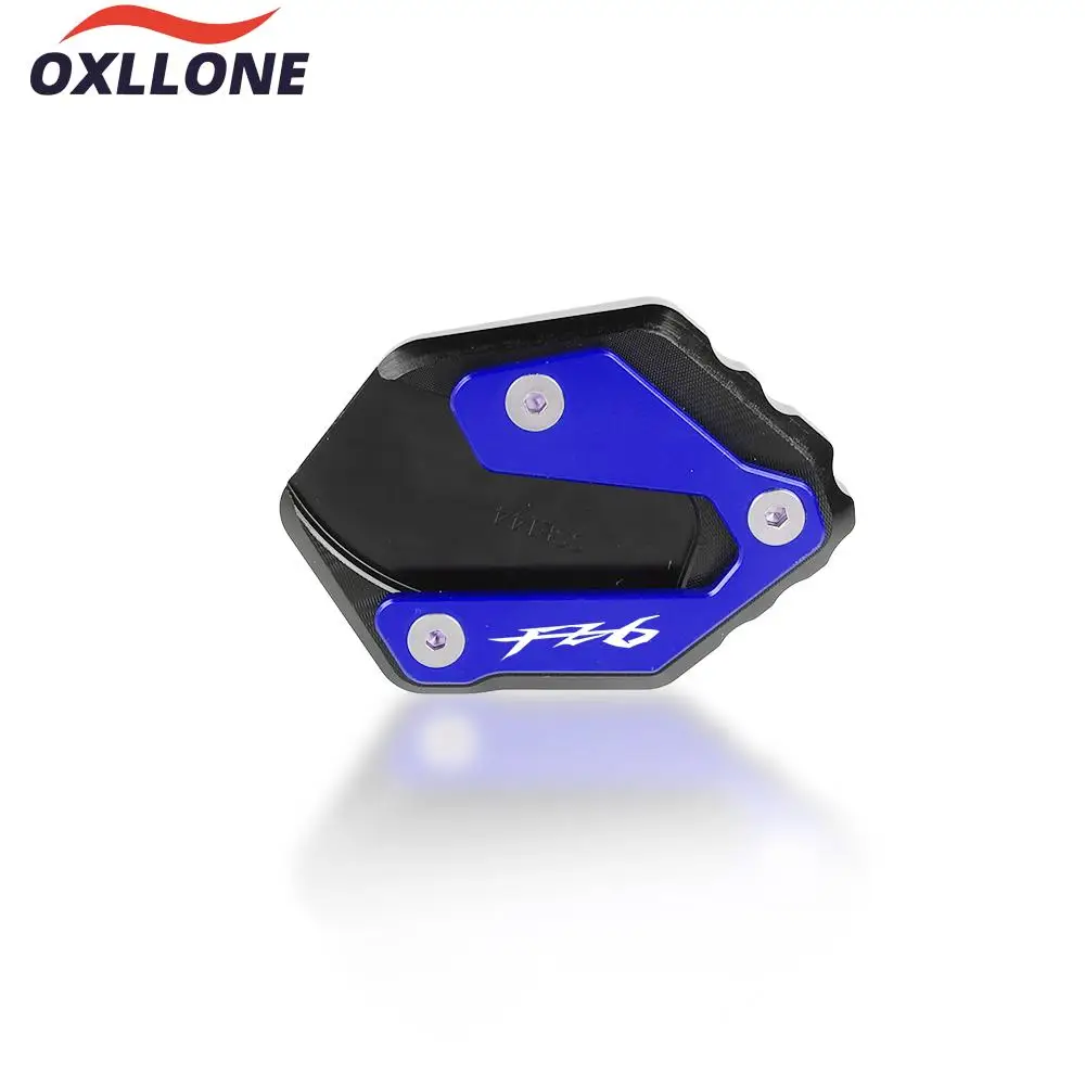 

Kickstand For Yamaha FZ6 FAZER FZ6R FZ6-S2 2004 2005 2006 2007 2008 2009 Motorcycle CNC Foot Side Stand Plate Enlarge Support
