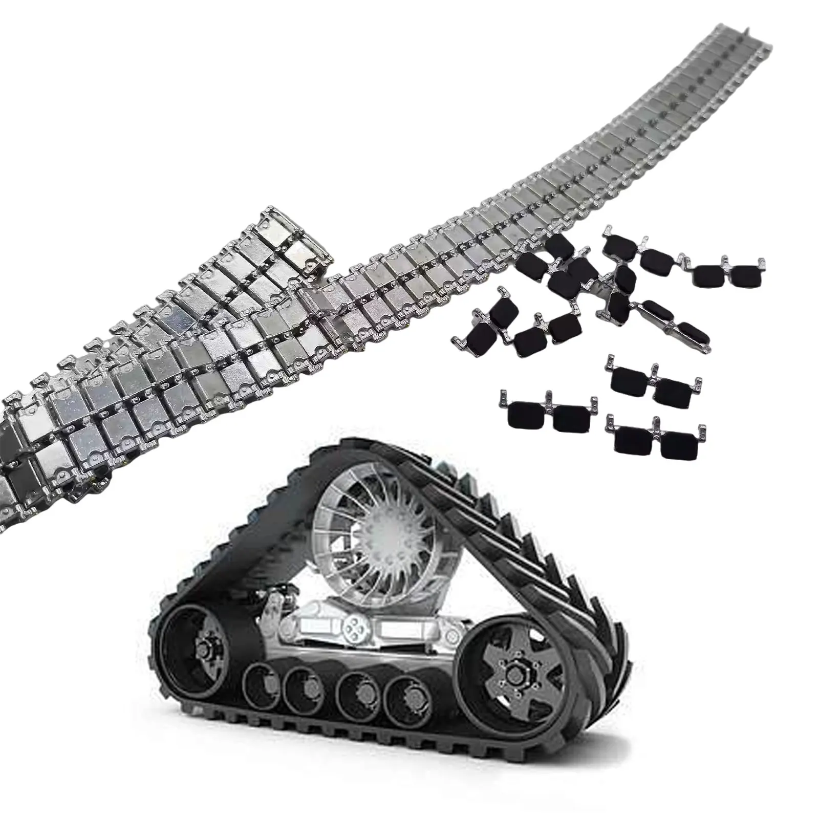 Металлические металлические звенья 1/35 США M1A2 Abrams Tank с Латунными Штифтами ДЛЯ Meng/ryefield модели DIY хобби игрушки SX35013 Металлические металлические звенья 1/35 США M1A2 Abrams Tank с Латунными Штифтами ДЛЯ Meng/ryefield модели DIY хобби игрушки SX35013