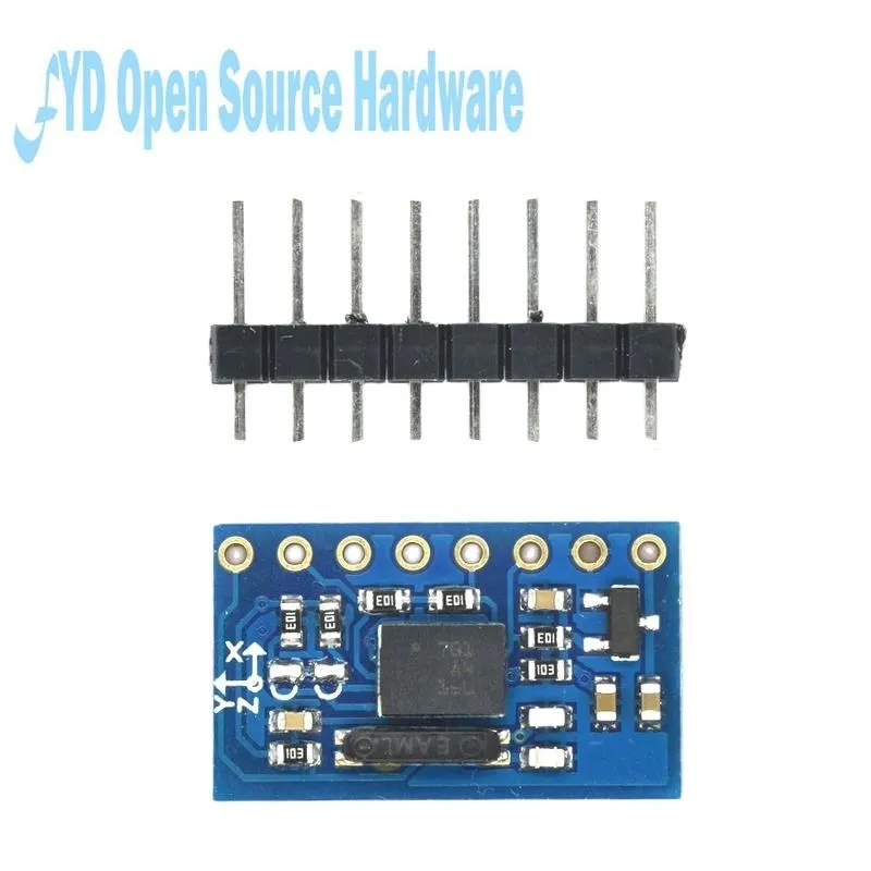 GY-BNO055 9DOF 9-axis BNO055, модуль датчика абсолютной ориентации, угловой модуль гироскопа, последовательный модуль IIC для