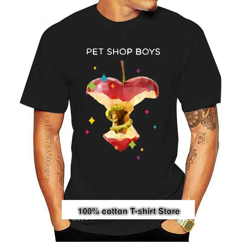 

Новинка 2021, Постер для мальчиков от Pet Shop, Мужская черная футболка, размер S-3XL