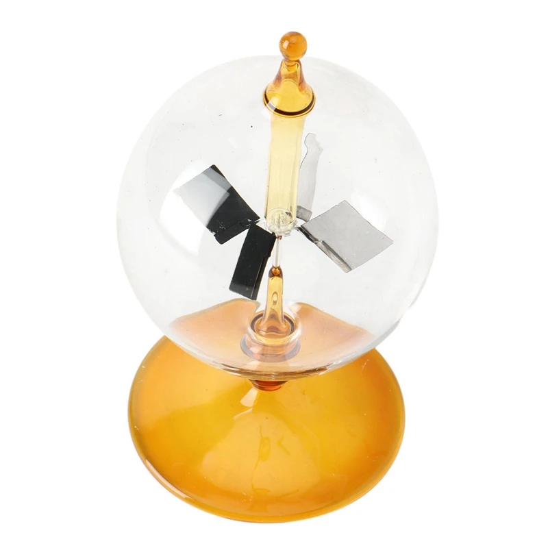 

2X Solar Power Radiometer Crookes Solar Energy Spinning Vanes Windmill Gift Home Desk Decoration