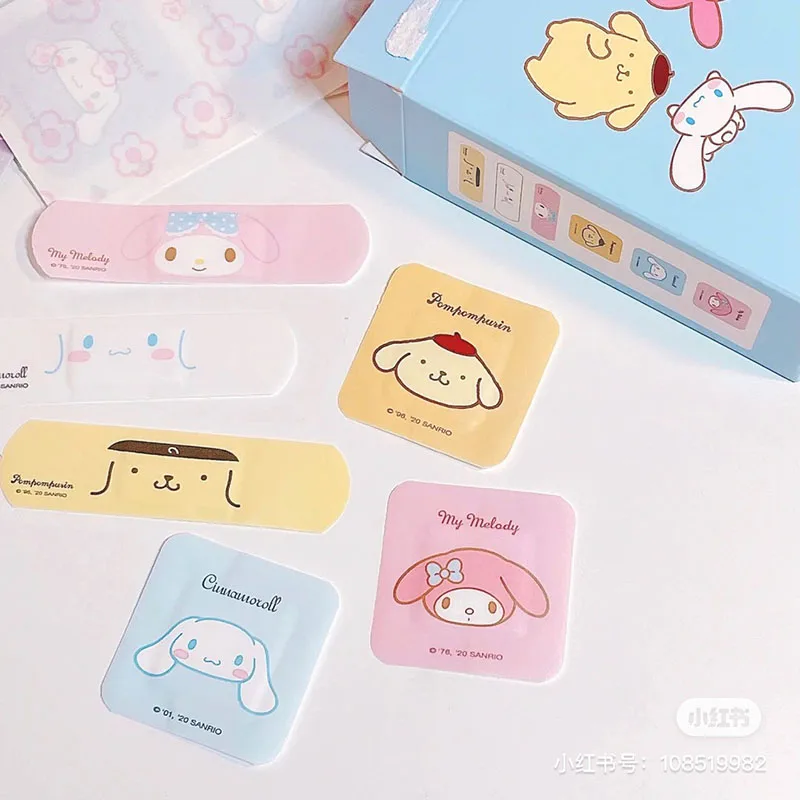 Водостойкий пластырь Hello Kitty Sanrios 50 шт. |