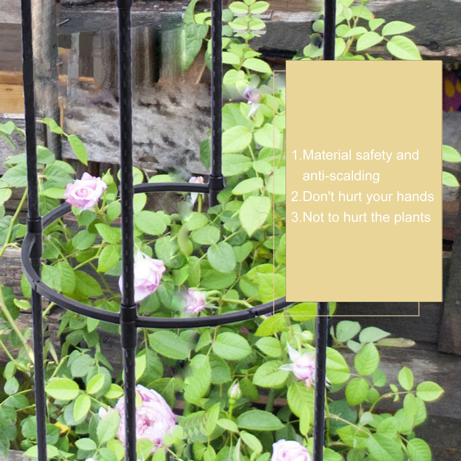 

Садовая обелеская решетка для поддержки растений, подставка для цветочной лозы