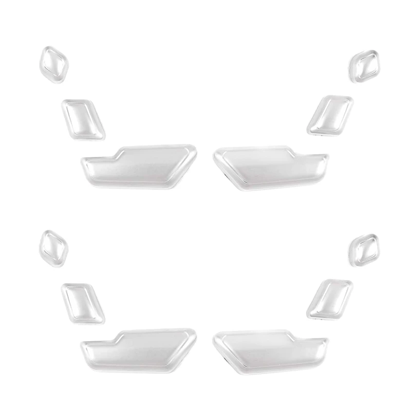 12X для Mercedes Benz C E GL GLA CLS ML класс W212 W218 X166 Серебристая хромированная кнопка