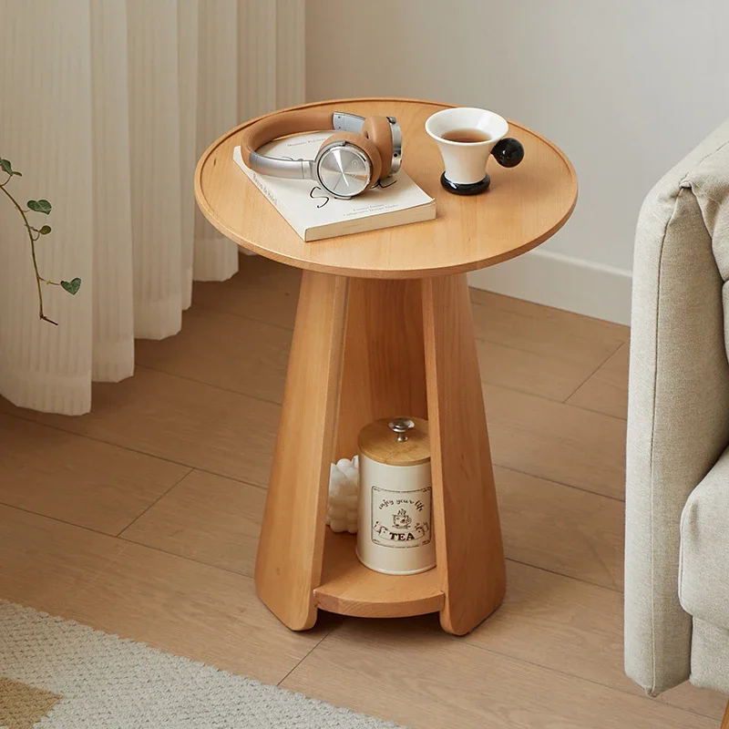 Деревянные диванные столики в скандинавском стиле сидячая гостиная