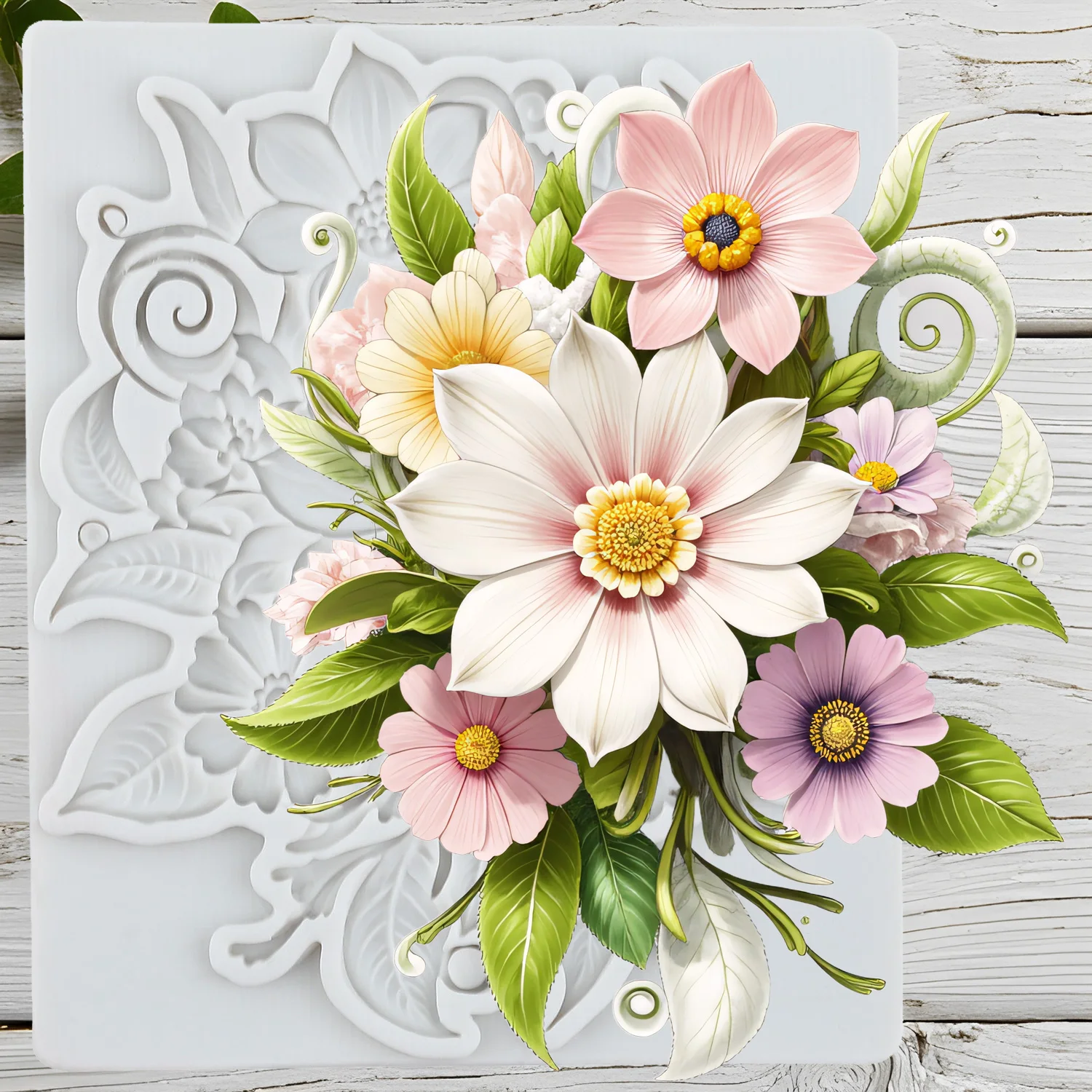 

Силиконовые формы для цветов хризантемы