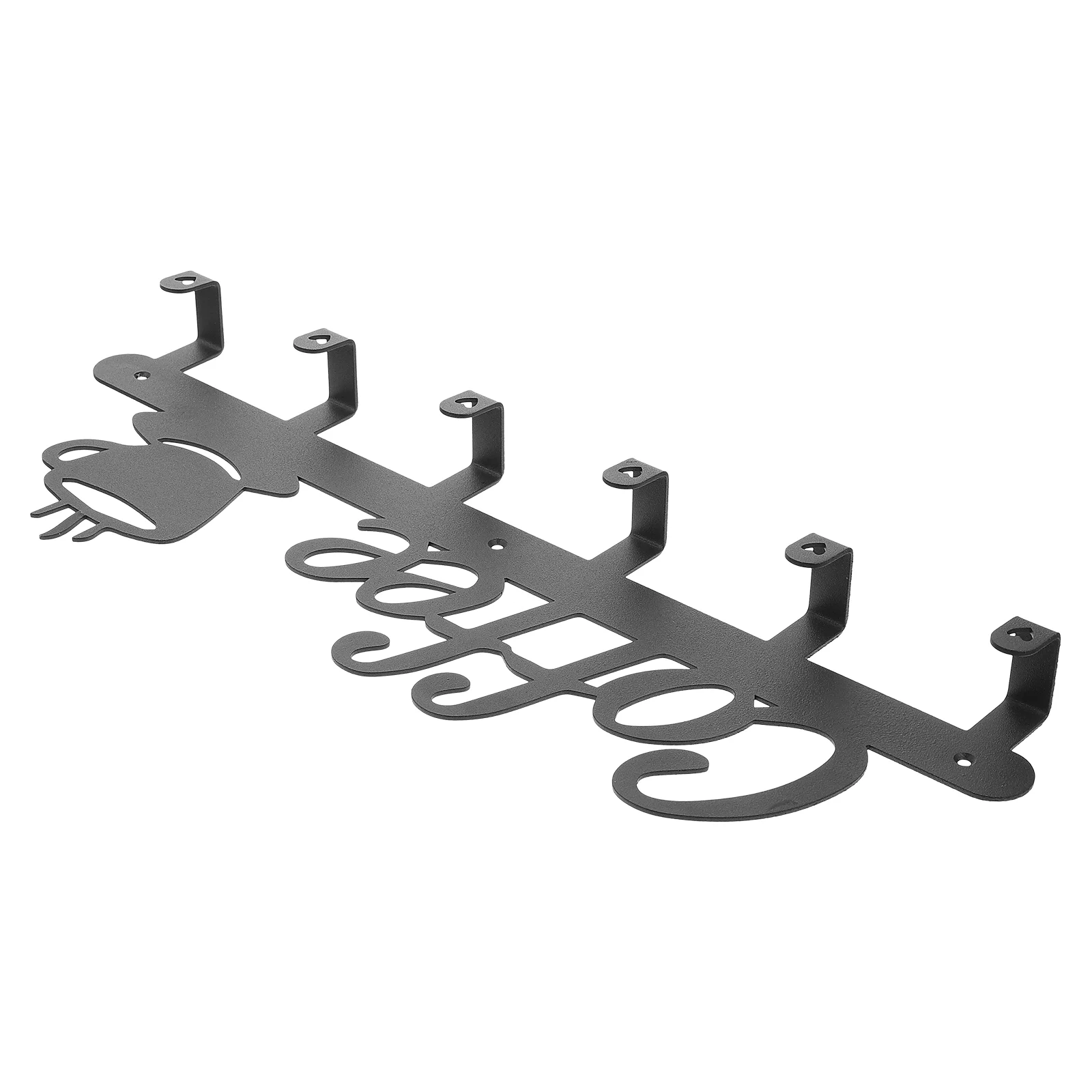 

Coffee Cup Wall Hanging Iron Mug Holder Clothes Rack Hat Organizer Kitchen Gadget Display Storage Shelves