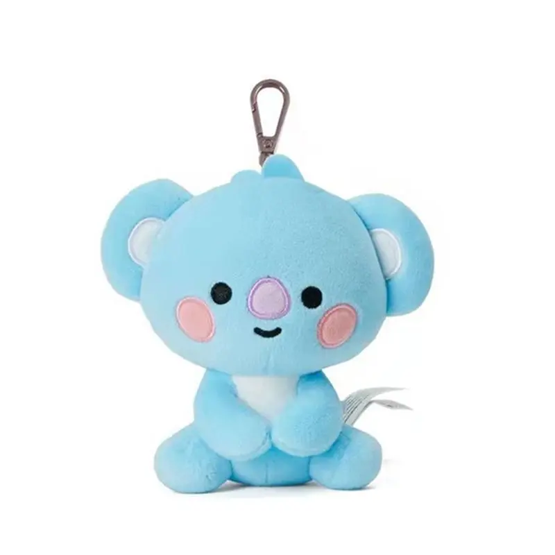 

Kpop Kawaii Koya Chimmy Tata Cooky плюшевая игрушка Любовь Мягкая кукла рюкзак очаровательный мультфильм Bts плюшевый брелок Детская игрушка подарок