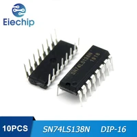 10pcs sn74ls138n dip16 sn74ls138 74ls138 dip integrated circuit electronics