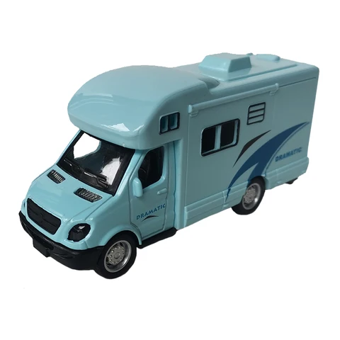 Маленький размер, фургон, туристическая модель автомобиля, сувенирное украшение, 3 цвета, детская игрушка для мальчиков, подарок на день рождения для детей