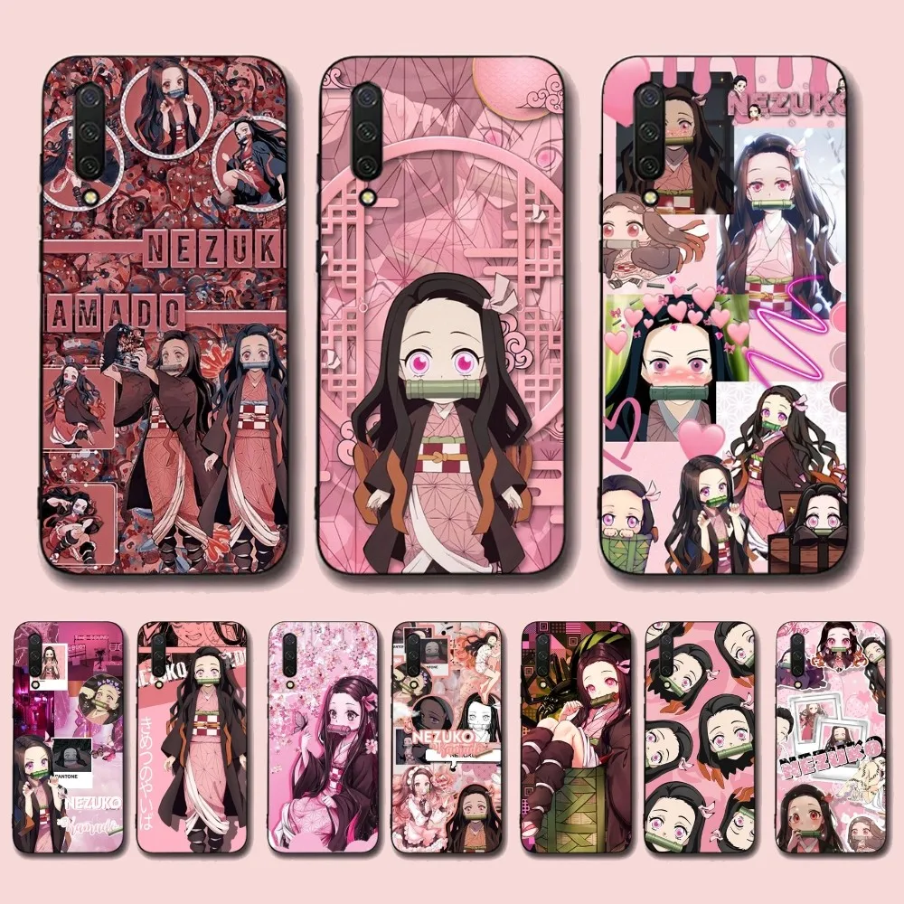 

Demon Slayer Nezuk Phone Case For Xiaomi Mi 5X 8 9 10 11 12 Lite Pro 10T PocoX3pro PocoM3 Note 10 Pro Lite
