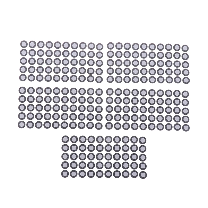 5 листов маркер 3D точечные светоотражающие опорные точки сканер пленки