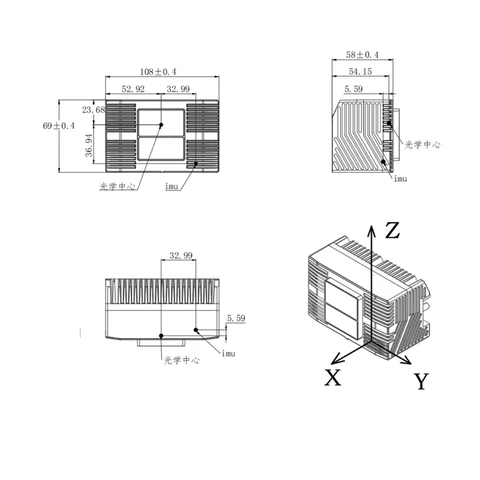 FDROBOT Pacecat S300 твердотельный LiDAR датчик