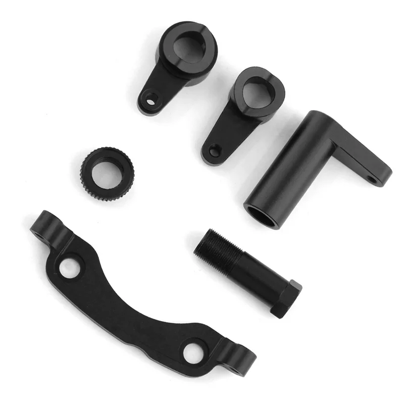 

Metal Steering Components for ZD Racing DBX-10 DBX10 1/10 RC Car Upgrades Parts Accessories,Black