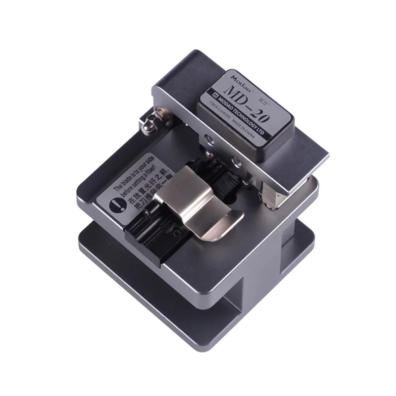 MD-20 Fiber Cleaver Optic Fiber Fusion Splicer Cable Cutter MD20 Cutting Knife Automatic Professional Cut Tool
