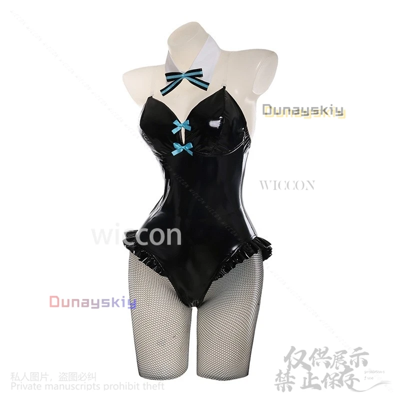 Фото Anime Mikkuu 16th Anniversary Cosplay Game Project Sekai Bunny Girl Uniform Sexy Jumpsuit Cos For Halloween Christmas Customized №3