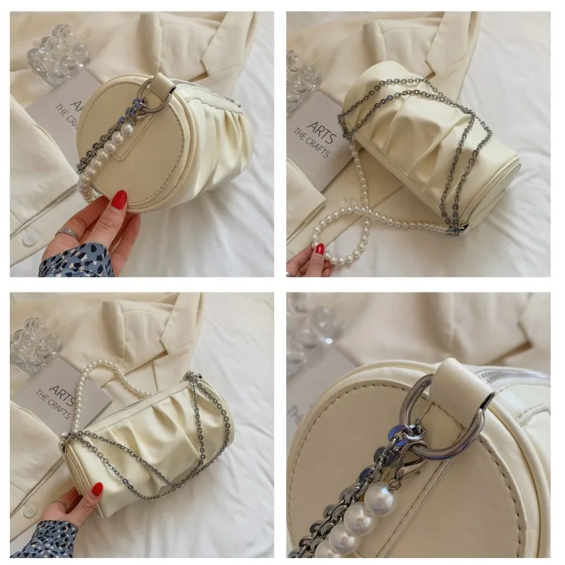 Женская сумка через плечо из искусственной кожи женская Маленькая кожаная на