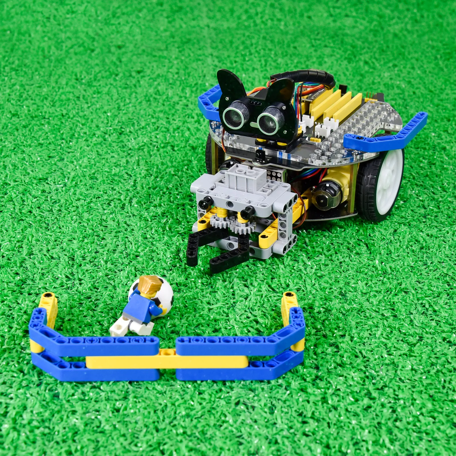 Фото Набор Keyestudio Beetlebot 3 в 1 для робота-автомобиля, совместимый с Arduino Nano STEM Education №4