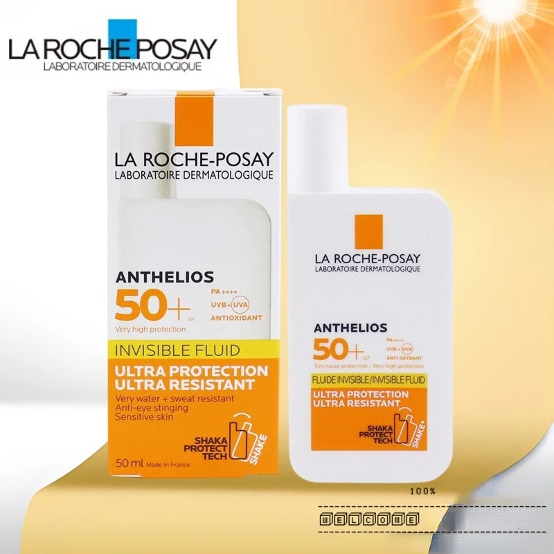 

LA ROCHE-POSAY Face Sunscreen Ultra SPF50+ Anti-Shine Invisible Fluid Anti-Imperfection Body Sunscreen Original Original