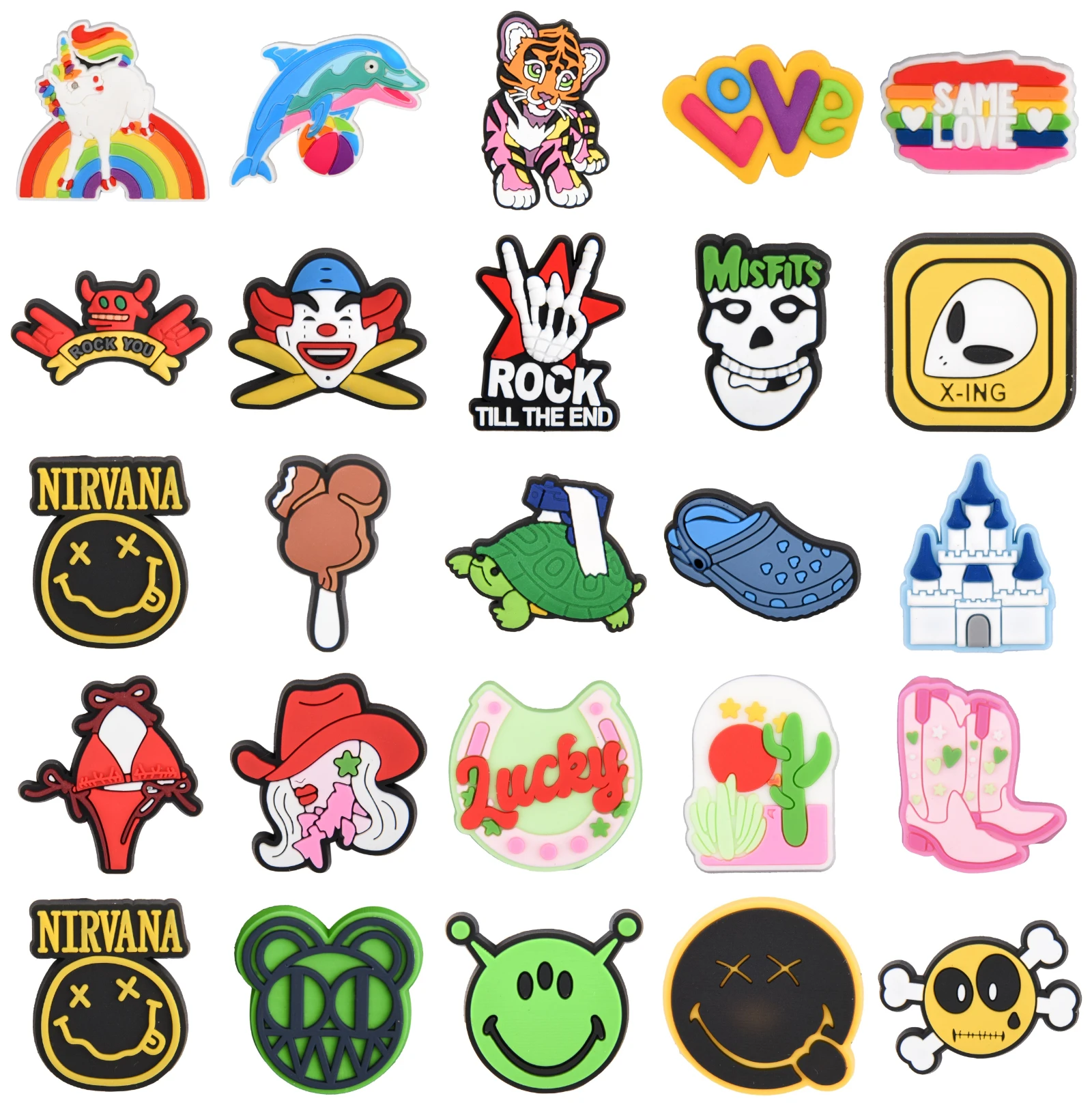 Лидер продаж подвески для обуви аксессуары Croc дизайнерские интересные