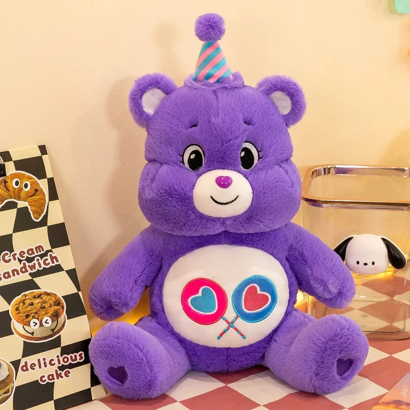35 см MINISO Care Bears плюшевый кавайный Радужный медведь плюшевые игрушки милый аниме