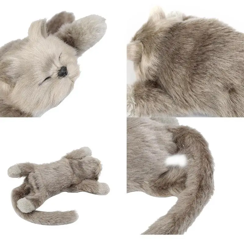 Плюшевая игрушка для кошек со звуком регулируемая яркость мягкие игрушки дивана