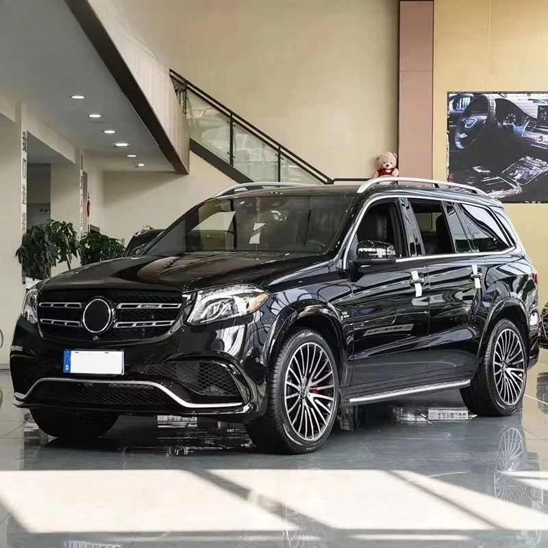 Фото Обновление 2013-15Y X166 GL450 GL400 до 2016-19Y GLS63 автомобильные комплекты кузова, детали, аксессуары для бампера для Mercedes Benz GL Class №3