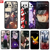 hot japan anime naruto shockproof cover for google pixel 6 6a 5 4 5a 4a xl pro 5g fundas soft black phone case cover coque capa