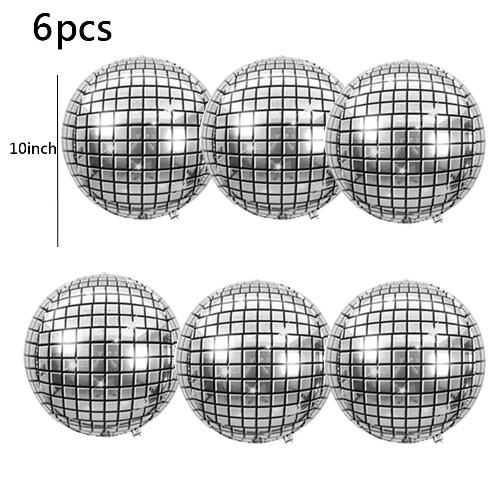 

Диско-шар серебристый занавес из фольги