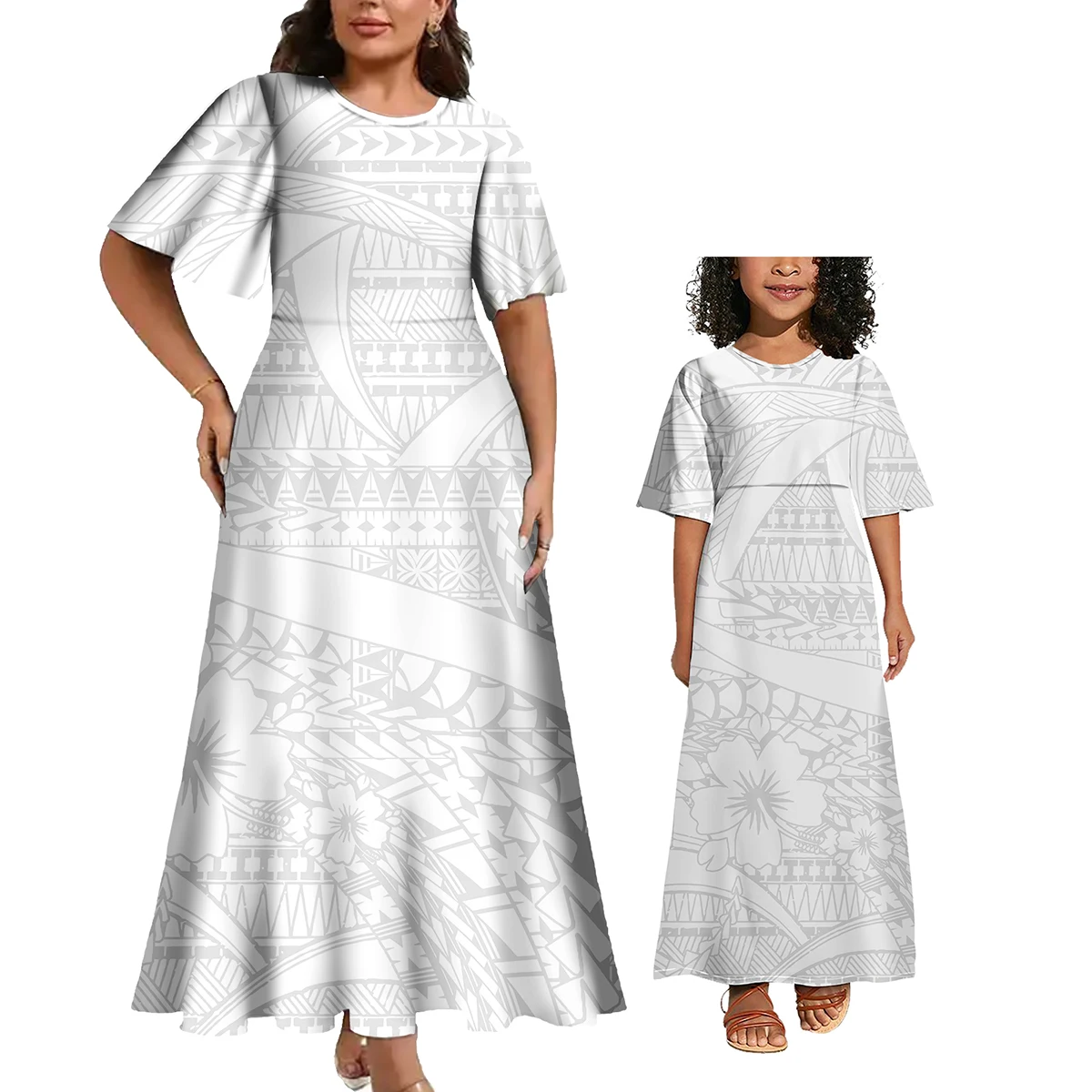 Платье для матери и ребенка