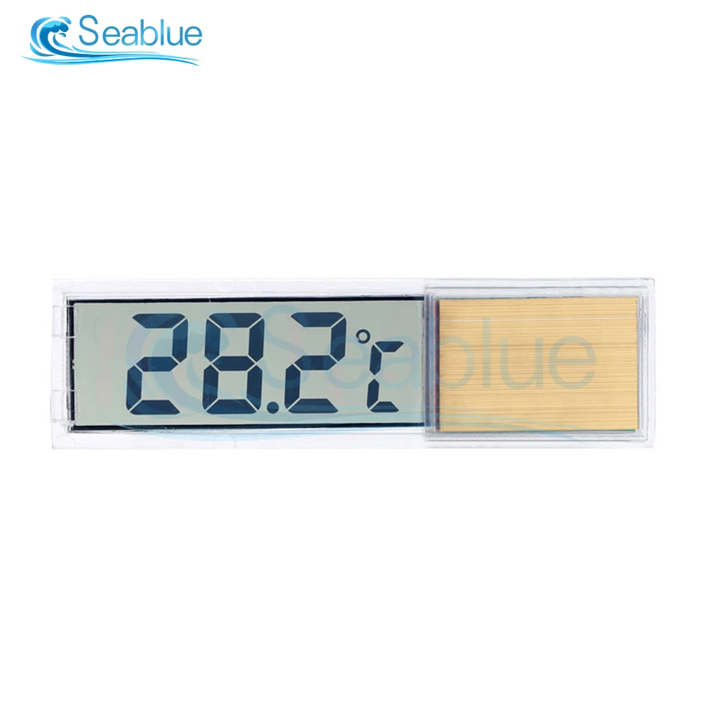 

Цифровой измеритель температуры с ЖК-дисплеем для аквариума, аквариумный термометр, погружной измеритель температуры воды, автомобильный тестер температуры