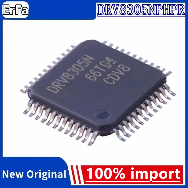 2 шт. 100% новый DRV8305N DRV8305NPHPR HTQFP-48 чип драйвера двигателя
