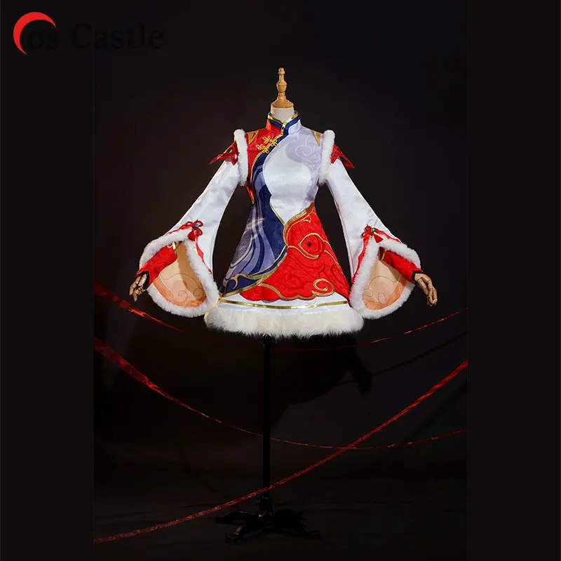 

Cos Castle Game League of Legends Seraphine Mythmaker Cosplay Costume Sets Lol New Year Skin Birthday Party Costumes