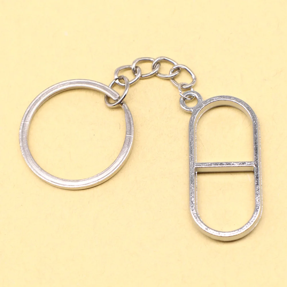 1 шт., брелок для ключей, 19x39 мм