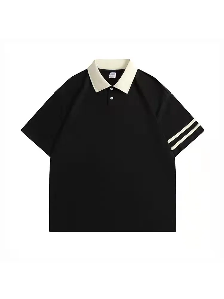 Golf Apparel Men's Summer New Golf Cotton Short Sleeve T-shirt Men's Business POLO Moisture wicking T-shirt