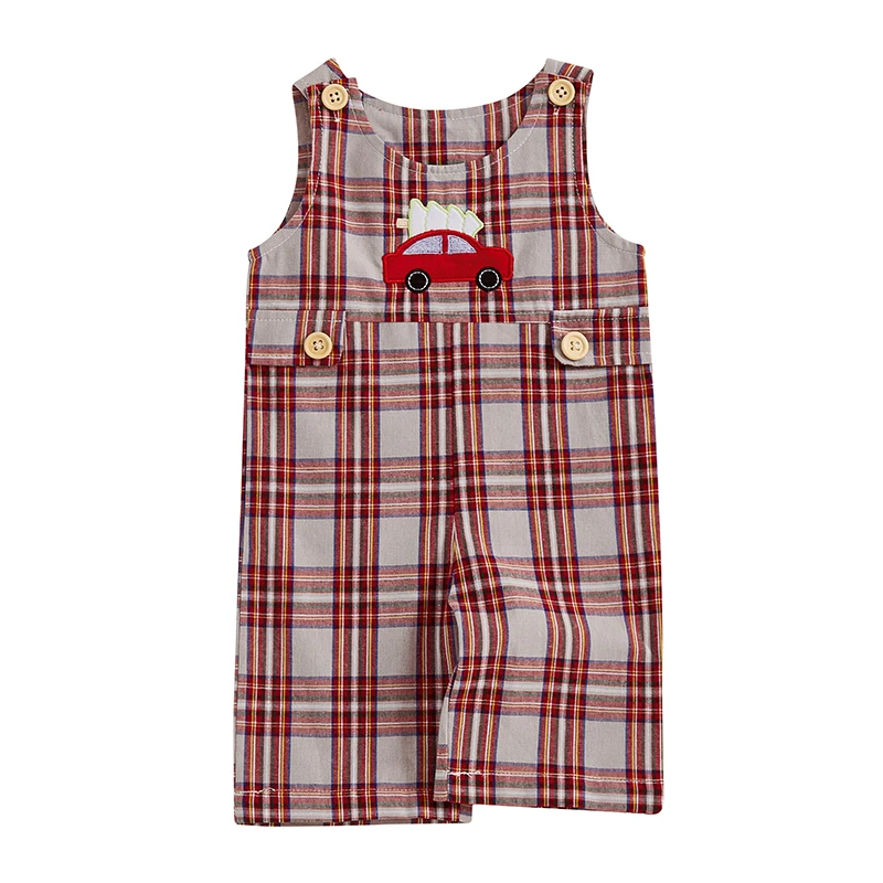 Рождественский комбинезон для маленьких девочек и мальчиков без рукавов с