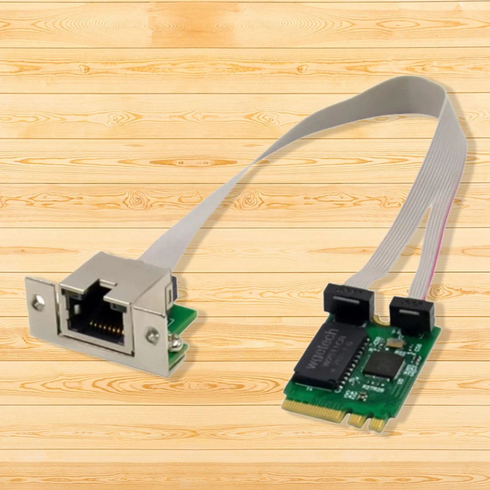 Адаптер Ethernet M.2 A + E 2 5G 5G/1G/100M мультигигабитная сетевая карта 8125B COM