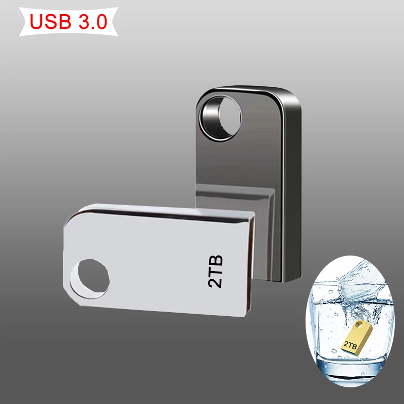 

2022 Hot Sale Metal 2TB Pen Drive USB 3 0 High Speed U Disk External Storage Memory USB Waterproof Pen Drive USB S Flash Drives